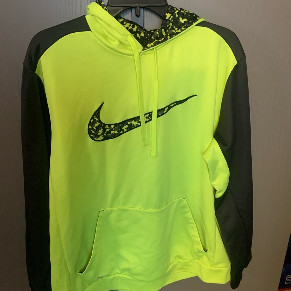 Nike Sweatshirt Neon green size xl